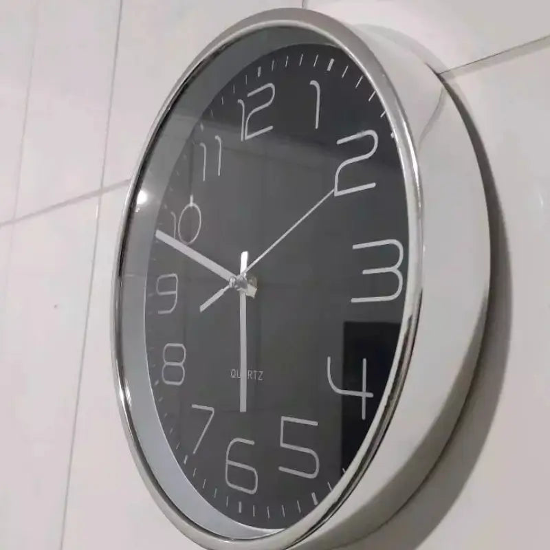 Relógio de Parede Automático Moderno 30cm