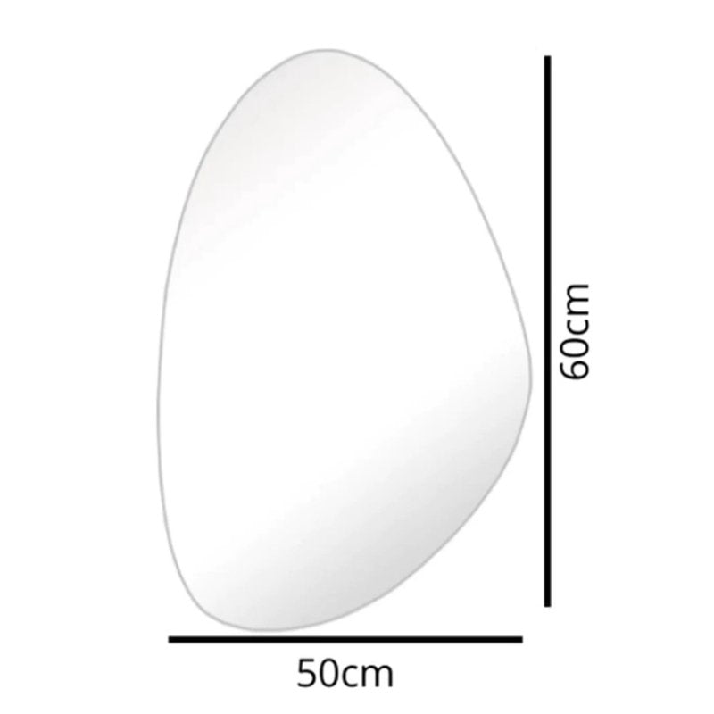 Espelho para Banheiro Orgânico com LED bivolt