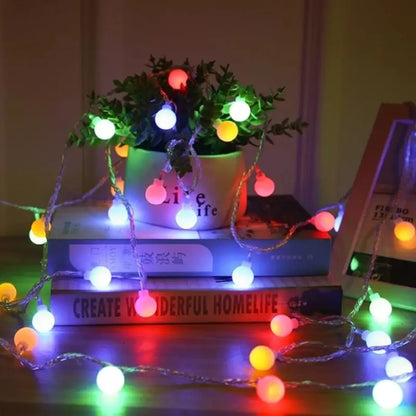 Cordão de luzes decorativa Bivolt de natal 6 metros