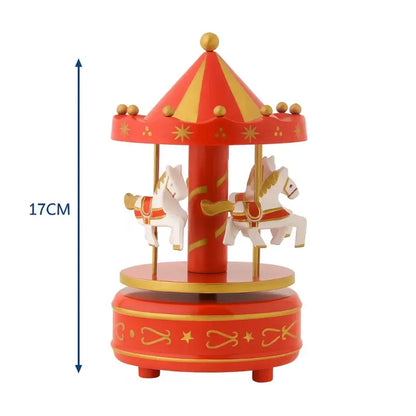 Decoração de Natal Carrossel Musical