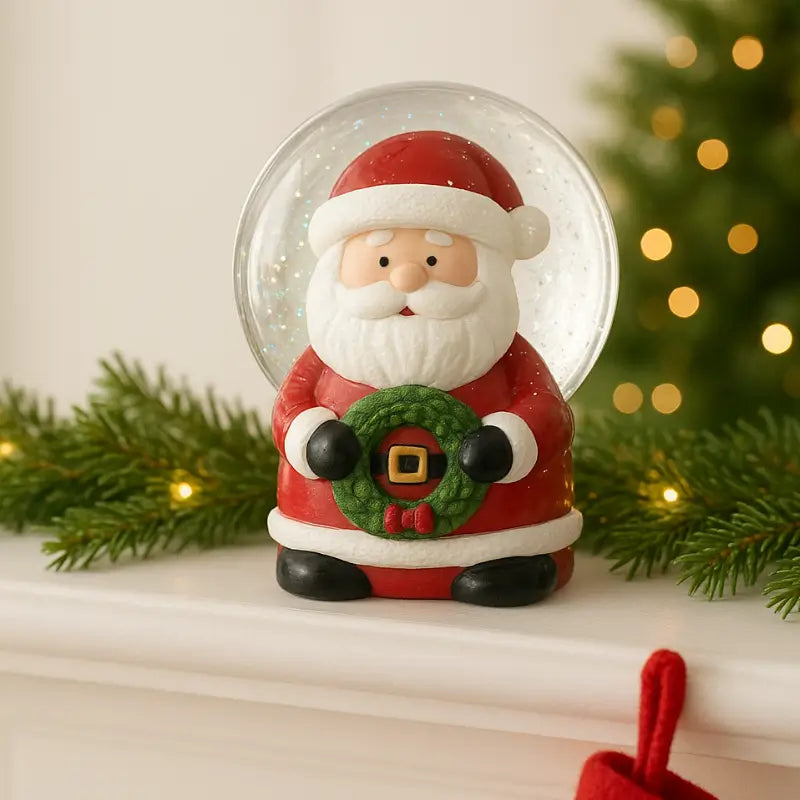 Decoração de Natal Globo de Neve em Vidro