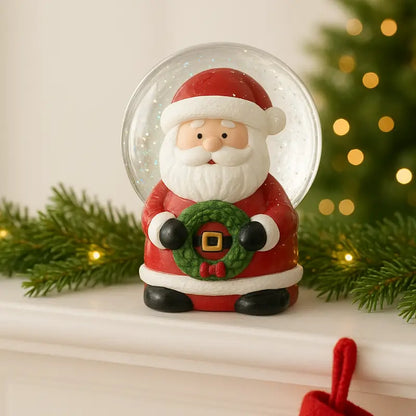 Decoração de Natal Globo de Neve em Vidro