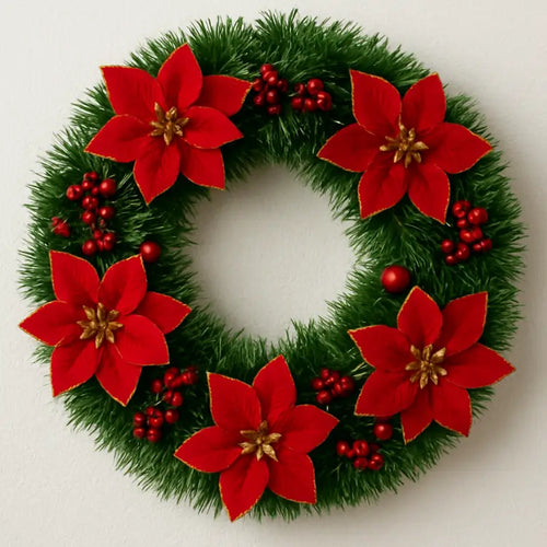 Enfeite de Natal Guirlanda 38cm