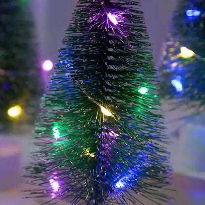 Enfeite de Natal Mini Árvore com LED