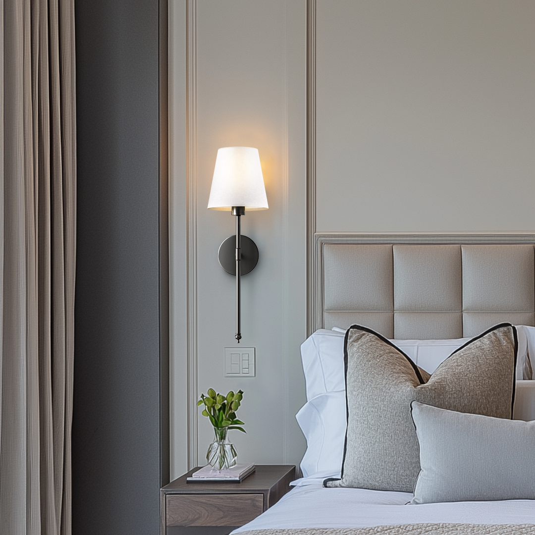 (Buy 1 Get 2) Wireless Wall Sconces Aurelia Noire