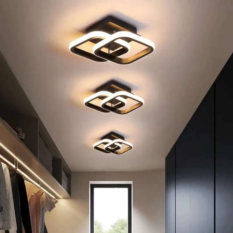 Modern Dual‑Voltage LED Ceiling Light