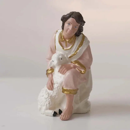 Presépio de Natal Completo 14 Peças 23cm Inquebrável