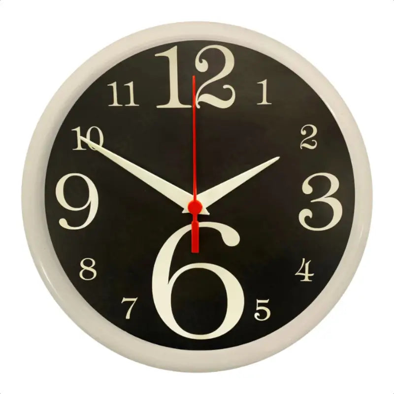 Relógio de Parede Com Números Grandes