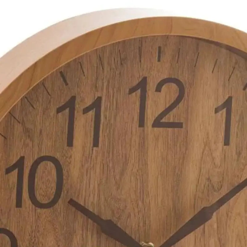 Relógio de Parede Moderno Wooden 30cm