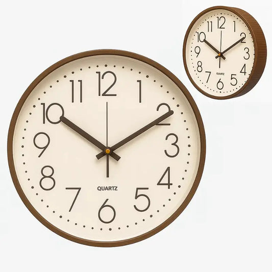 Relógio de Parede Estilo Clássico Sofisticado