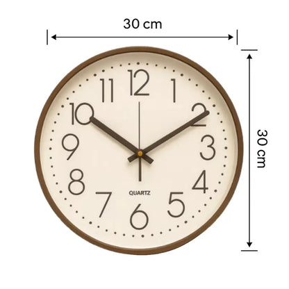 Relógio de Parede Estilo Clássico Sofisticado