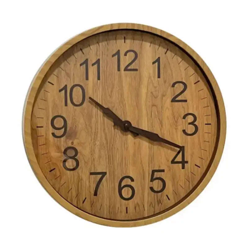 Relógio de Parede Moderno Wooden 30cm