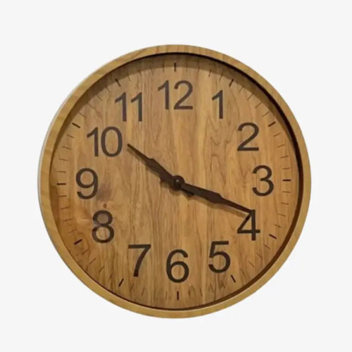 Relógio de Parede Moderno Wooden 30cm