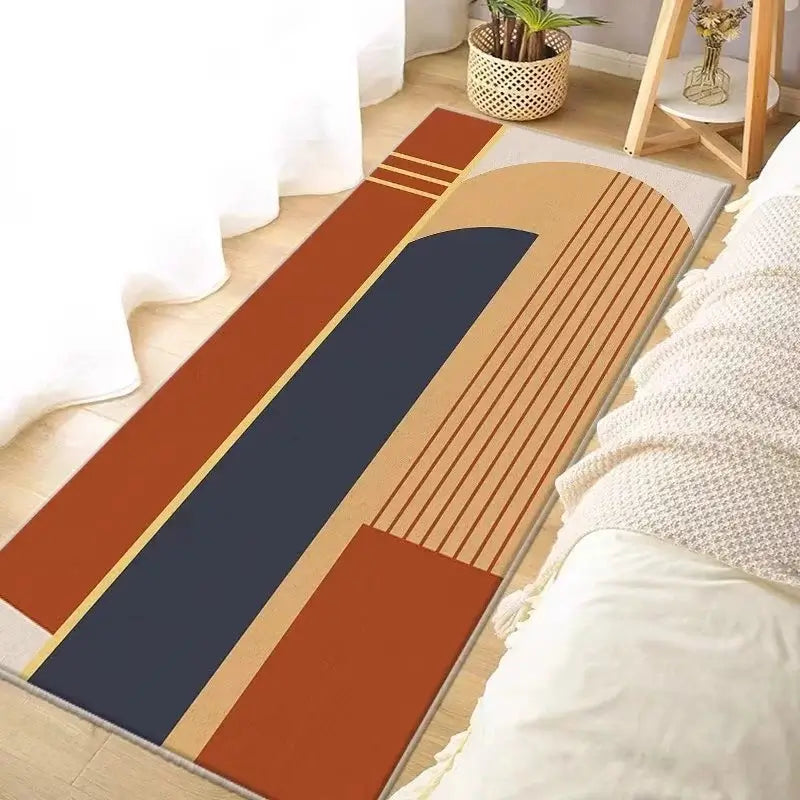 Tapete Passadeira Antiderrapante 150x50cm em Veludo Cristal