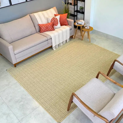 Tapete Sisal para Sala Antiderrapante 250x200cm