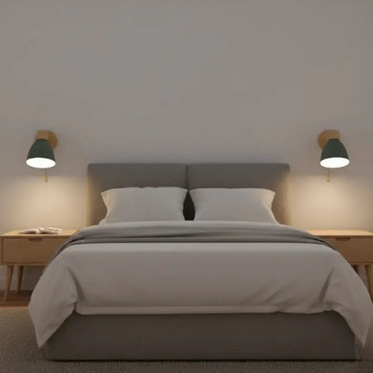 Aplique de Pared de Madera