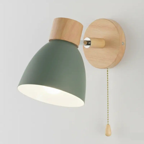 Aplique de Pared de Madera