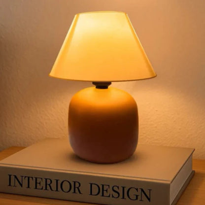 Abajur de Mesa Para Quarto em Cerâmica Bivolt