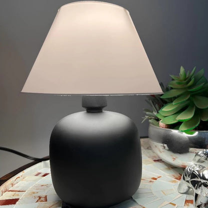 Abajur de Mesa Para Quarto em Cerâmica Bivolt