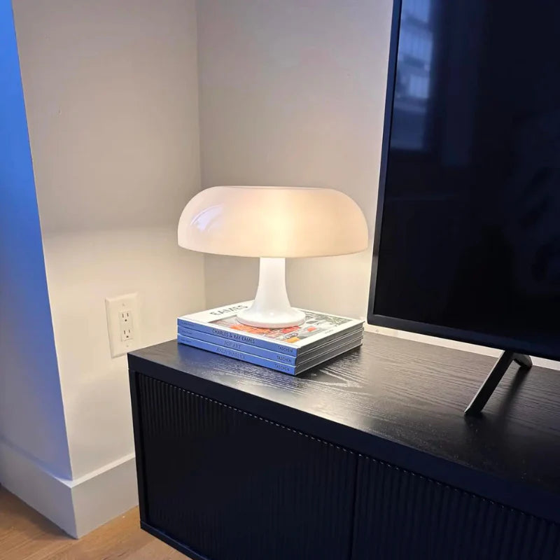 Abajur de LED Cogumelo Retrô USB