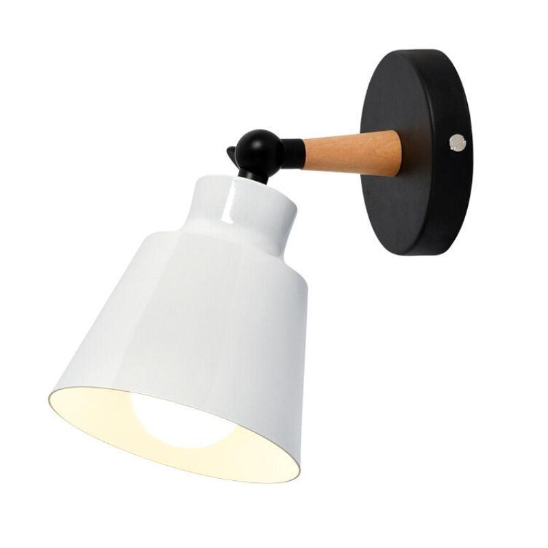 Arandela de Parede Regulável Nórdica com Lâmpada