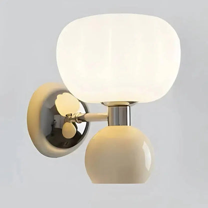 Arandela Dupla Interna e Decorativa Estilo Abóbora