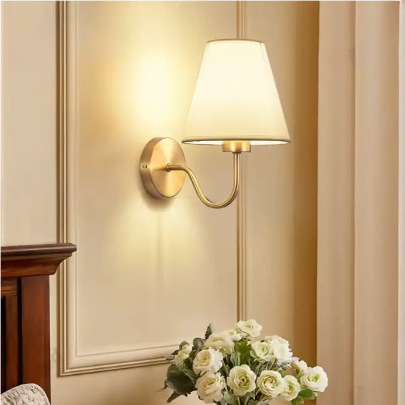 Arandela de Parede Estilo Abajur Vintage