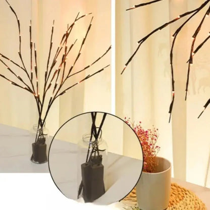 Árvore de Natal Galhos Iluminados Decorativo