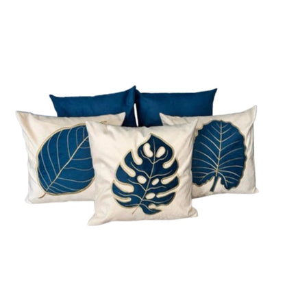 Conjunto 5 Capas de Almofada Bordada Boho Chic