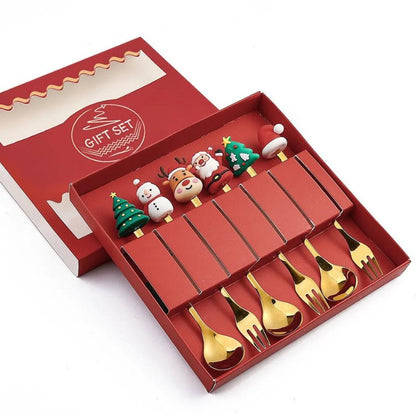 Conjunto de Talheres Decorativos Natal