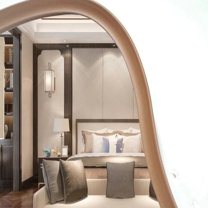 Espelho Grande Orgânico com Moldura 150x60cm