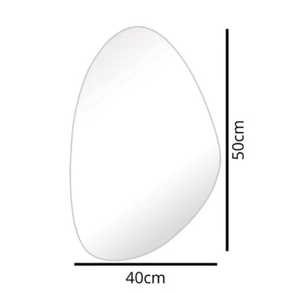 Espelho para Banheiro Orgânico com LED bivolt