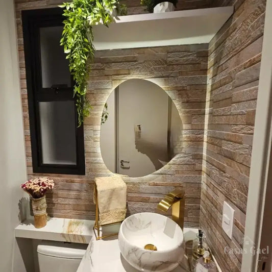 Espelho Orgânico com LED