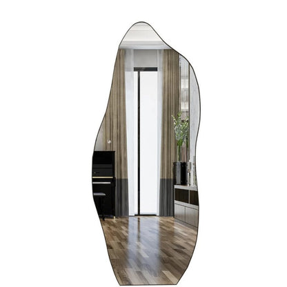Espelho Grande Orgânico com Moldura 150x60cm