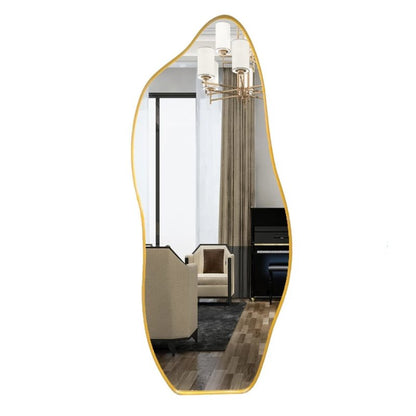 Espelho Grande Orgânico com Moldura 150x60cm