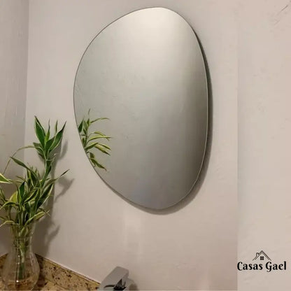 Espelho para Banheiro Orgânico com LED bivolt