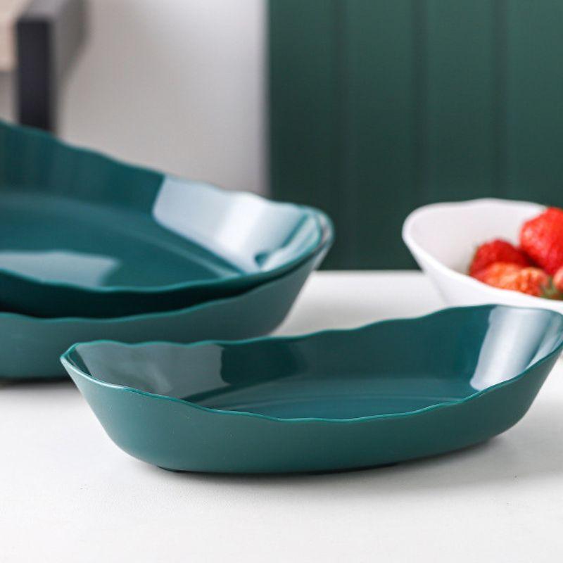 Fruteira de Mesa Moderna em Bambu 3 Andares