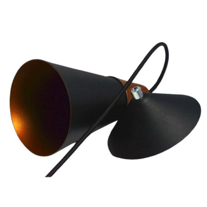 Luminária de Teto Pendente 2 unidades Cone em Alumínio