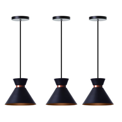 Kit 3 Pendentes Luminárias de Teto Sofia