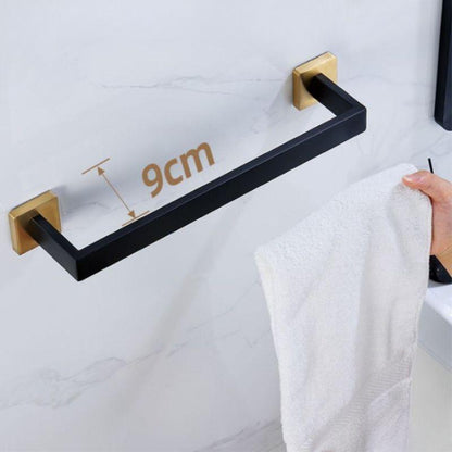 Kit Acessórios Para Banheiro Aço Inox 5 Peças