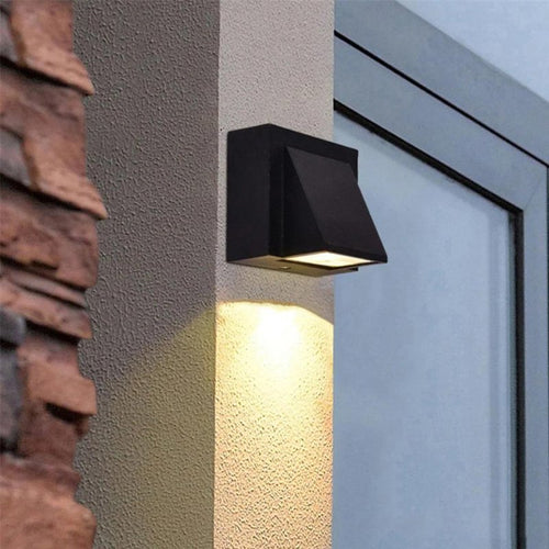 Luminária Área Externa Preta em Alumínio 5W