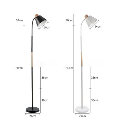 Luminária de Chão Abajur Wooden