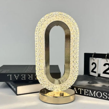 Luminária de Mesa Decorativa Oval