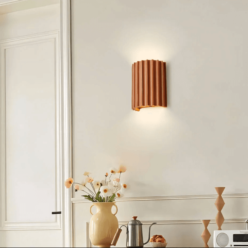 Ceramic Wall Sconce for Living Room and Bedroom