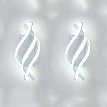 Arandela de Parede Led Espiral Moderna - Casas Gael