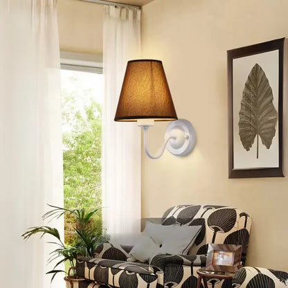 Arandela de Parede Estilo Abajur Vintage