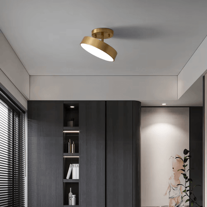 Luminária de Teto LED Redonda Com Ajuste Direcional