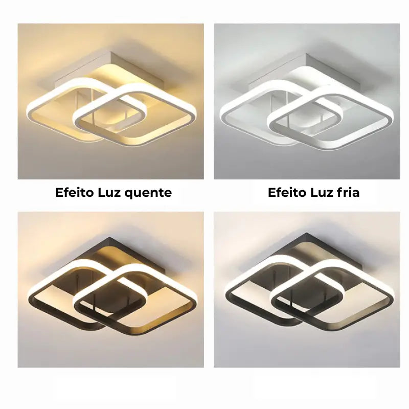 Luminária de Teto Led Moderna Bivolt