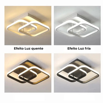 Luminária de Teto Led Moderna Bivolt