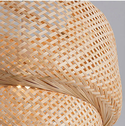 Luminária de Teto Para Sala Pendente Rattan
